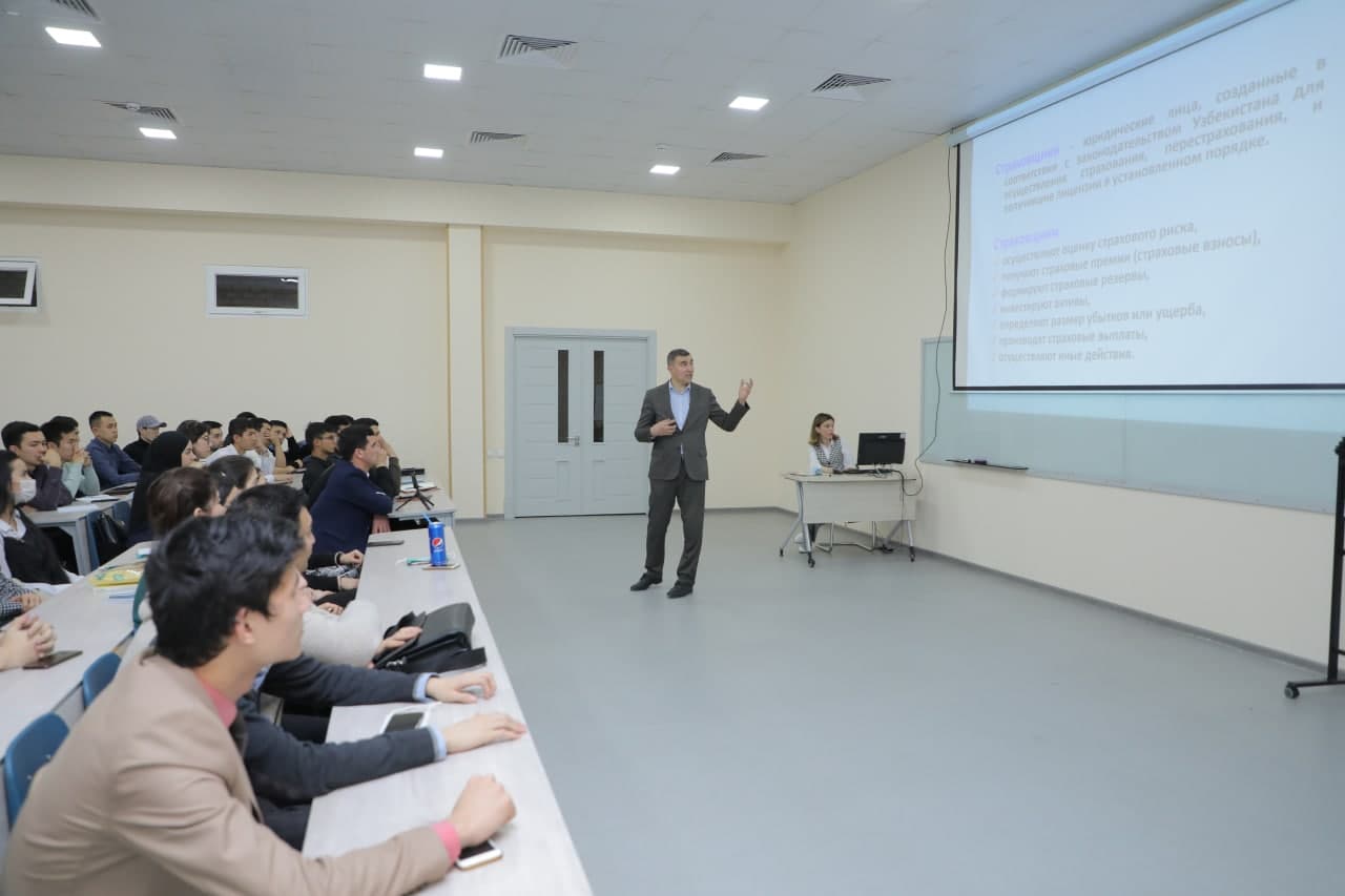 On February 10, Gross Insurance held an open introductory lecture at Yoju Technical Institute in Tashkent